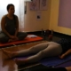 Momenti di rilassamento durante la lezione di stretching naturopatico